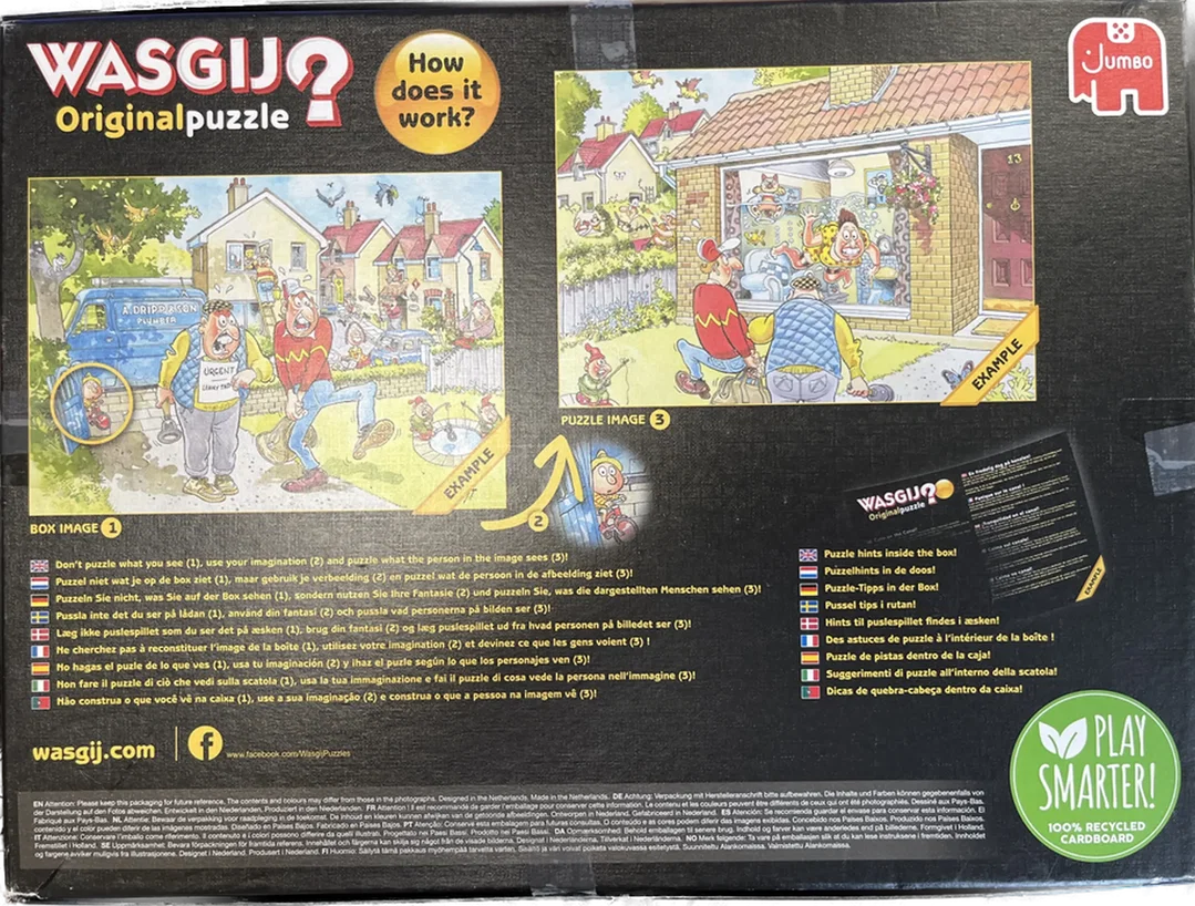 JUMBO - WASGIJ? 31 Originalpuzzle 1000 Teile – Bild 2