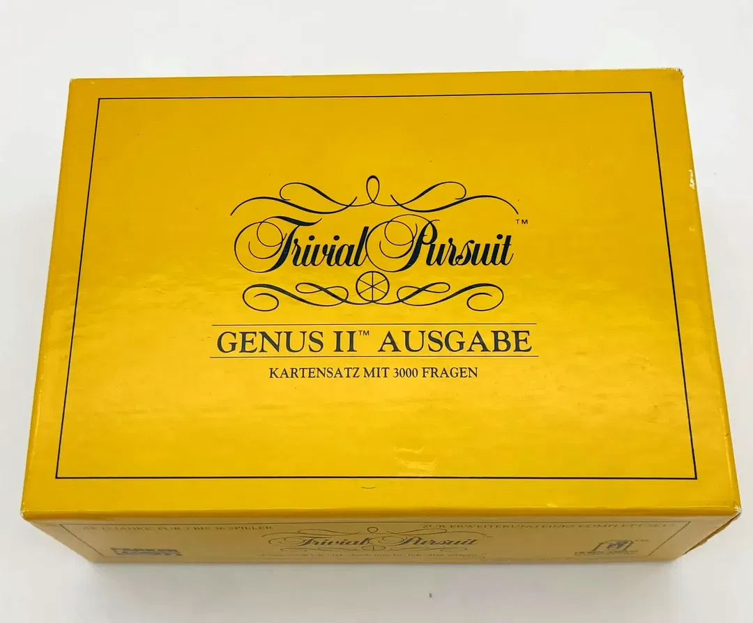 Trivial Pursuit Genus II Ausgabe Erweiterungskarten - Bild 4