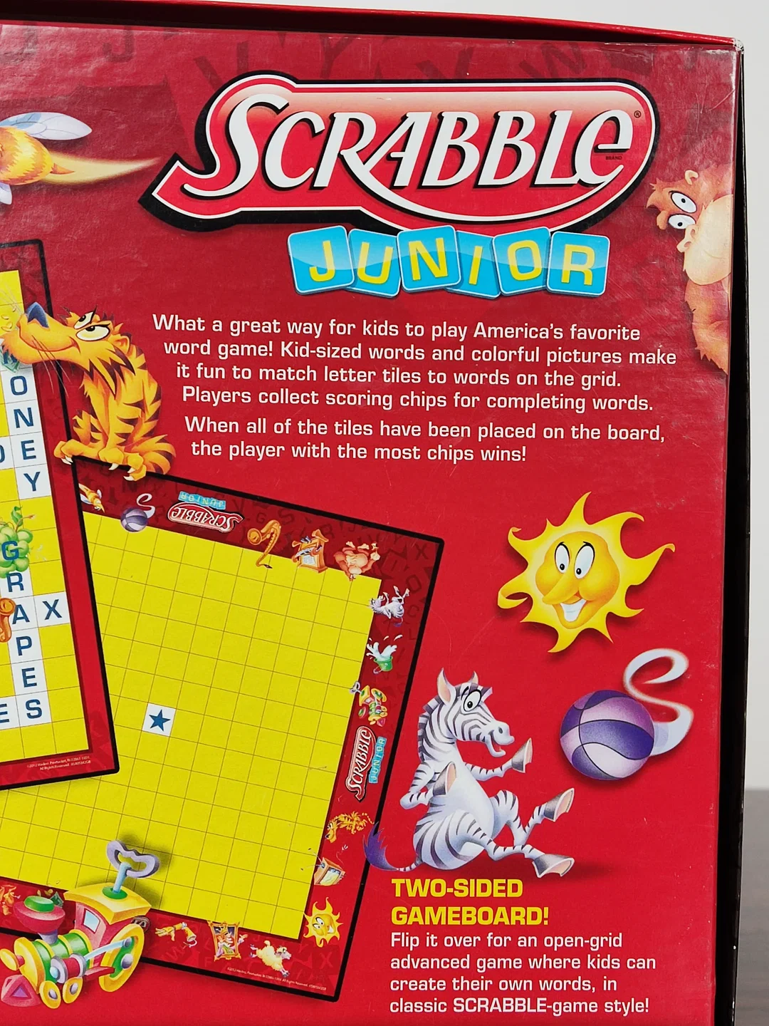 Scrabble Junior- Gesellschaftsspiel - Hasbro – Bild 3