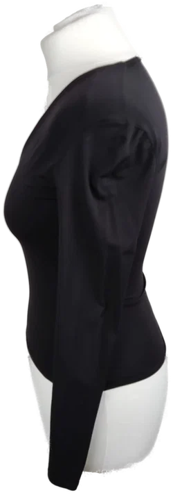 Damen-Longsleeve in Schwarz | Zeitloser Klassiker – Vorschau 2