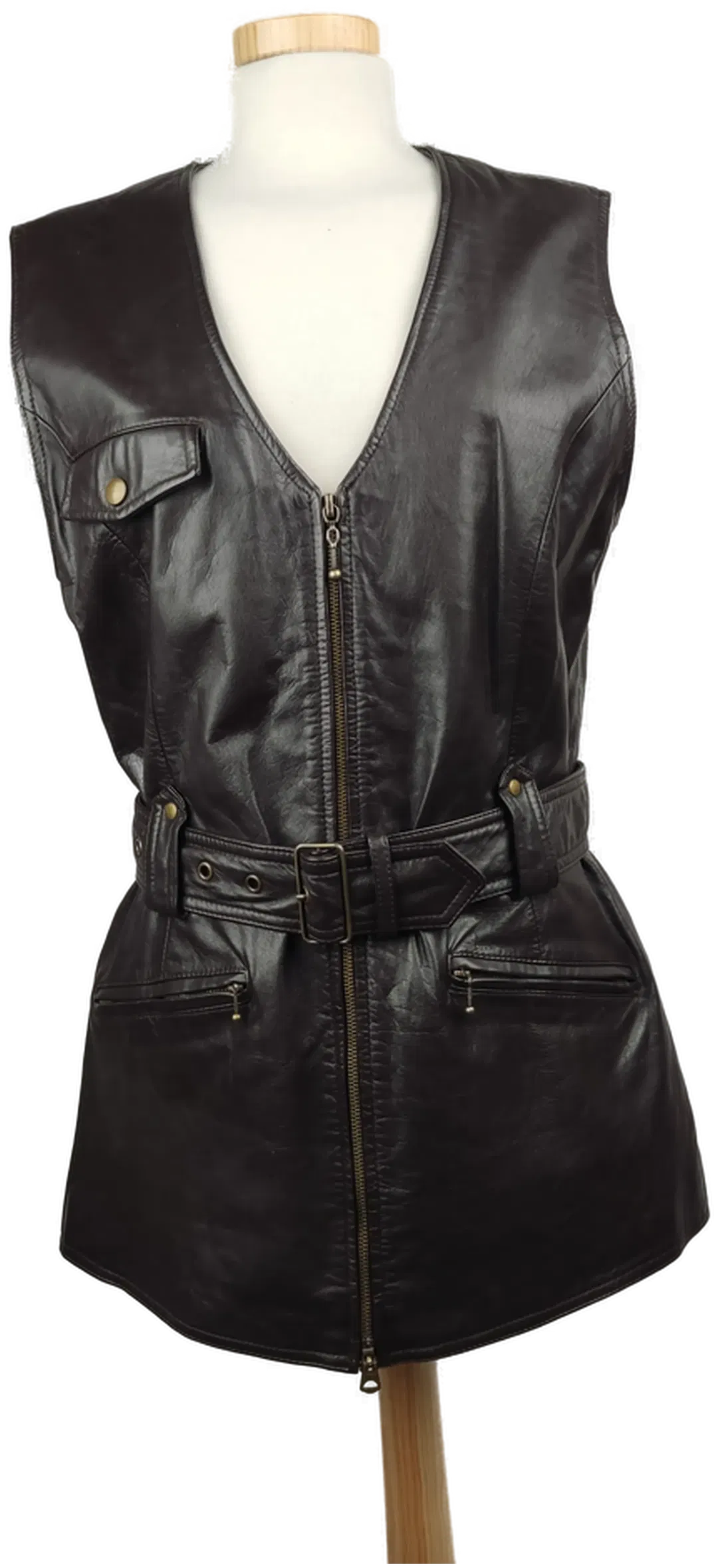 Marc Aurel Damen Lederjacke braun - M/38 - Bild 4