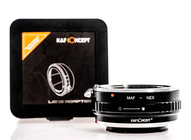K&F Concept Objektivadapter MAF - NEX - Bild 1
