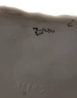 Vintage Porzellan Hund Figur – Terrier / Schnauzer – handbemalt – ca. 22,5 cm - Bild 4