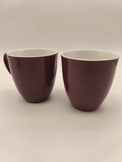 2 große Kaffeehäferl, aubergine, TCM – Vorschau 2