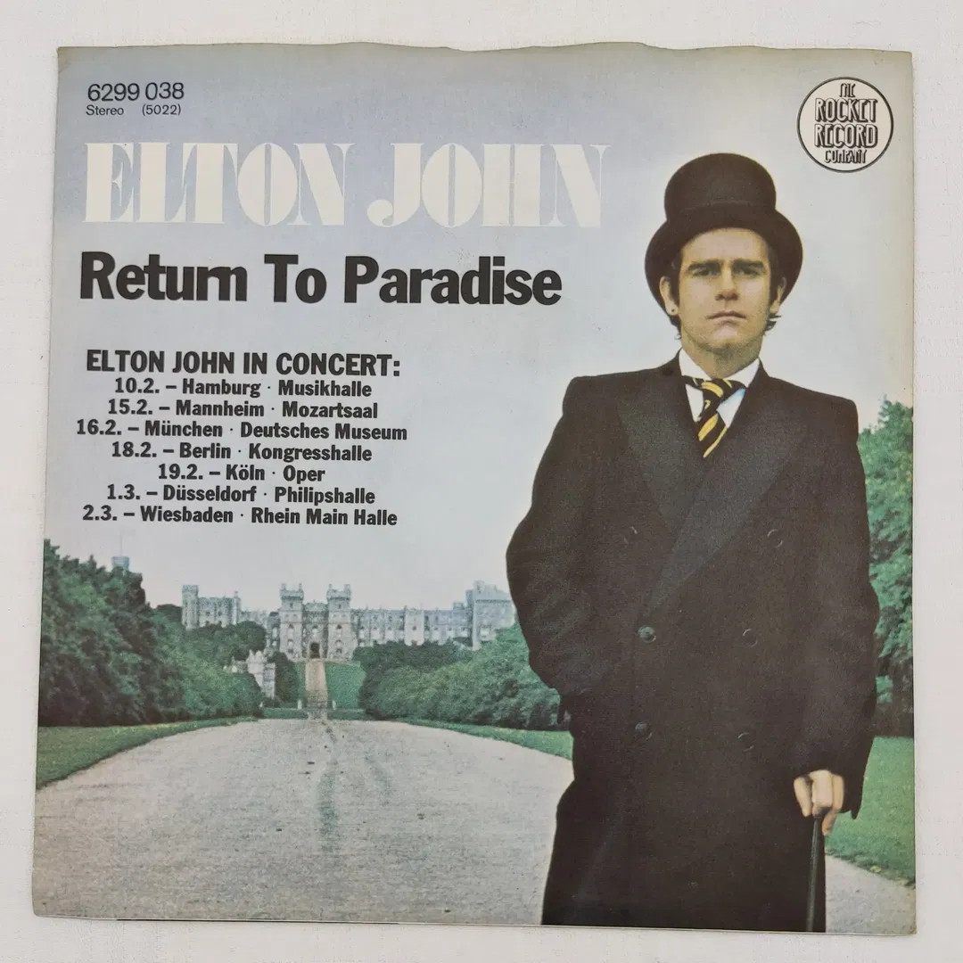 Single Langspielplatte - Elton John - Song for Guy - Bild 2