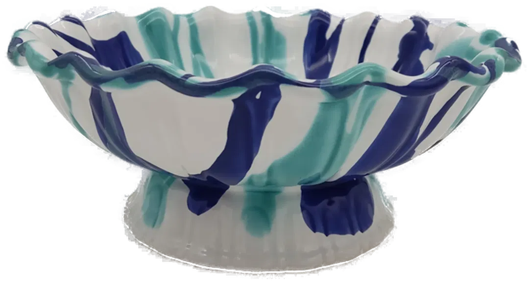 Wasserfall Obstschale Gmundner Keramik | Handverlesen - Bild 4