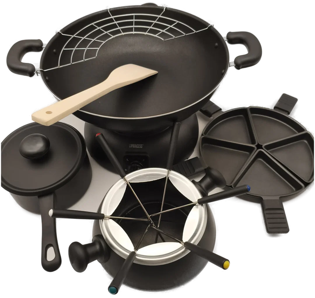 Multifunktionsgerät neuwertig,  Fondue, Wok, Grill, 6 in 1 – Bild 6