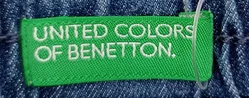 United Colors of Benetton Kinderjeans blau Gr. 82 - Bild 3