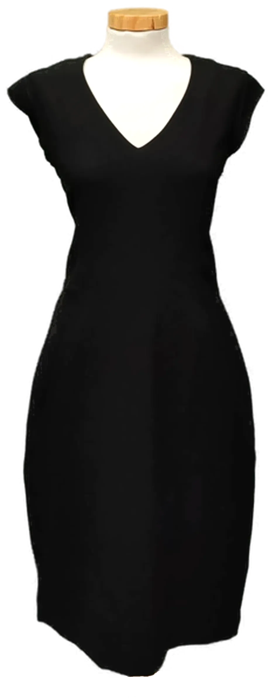 H&M Damen Midikleid schwarz Gr. L - Bild 4