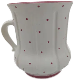 Gmundner Keramik rosa Tupfen Tassen Set - Bild 4