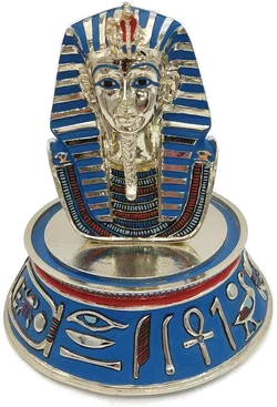 Tutanchamun Porzellan Totenmaske & Zertifikat von Franklin Mint | Ägyptischer Schatz - Bild 1