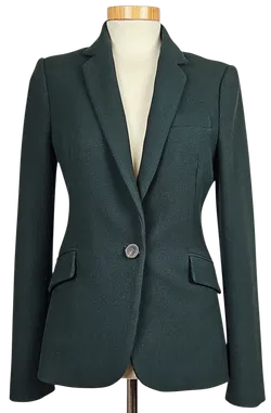 ZARA Damen Blazer, waldgrün - Gr. S  - Bild 1