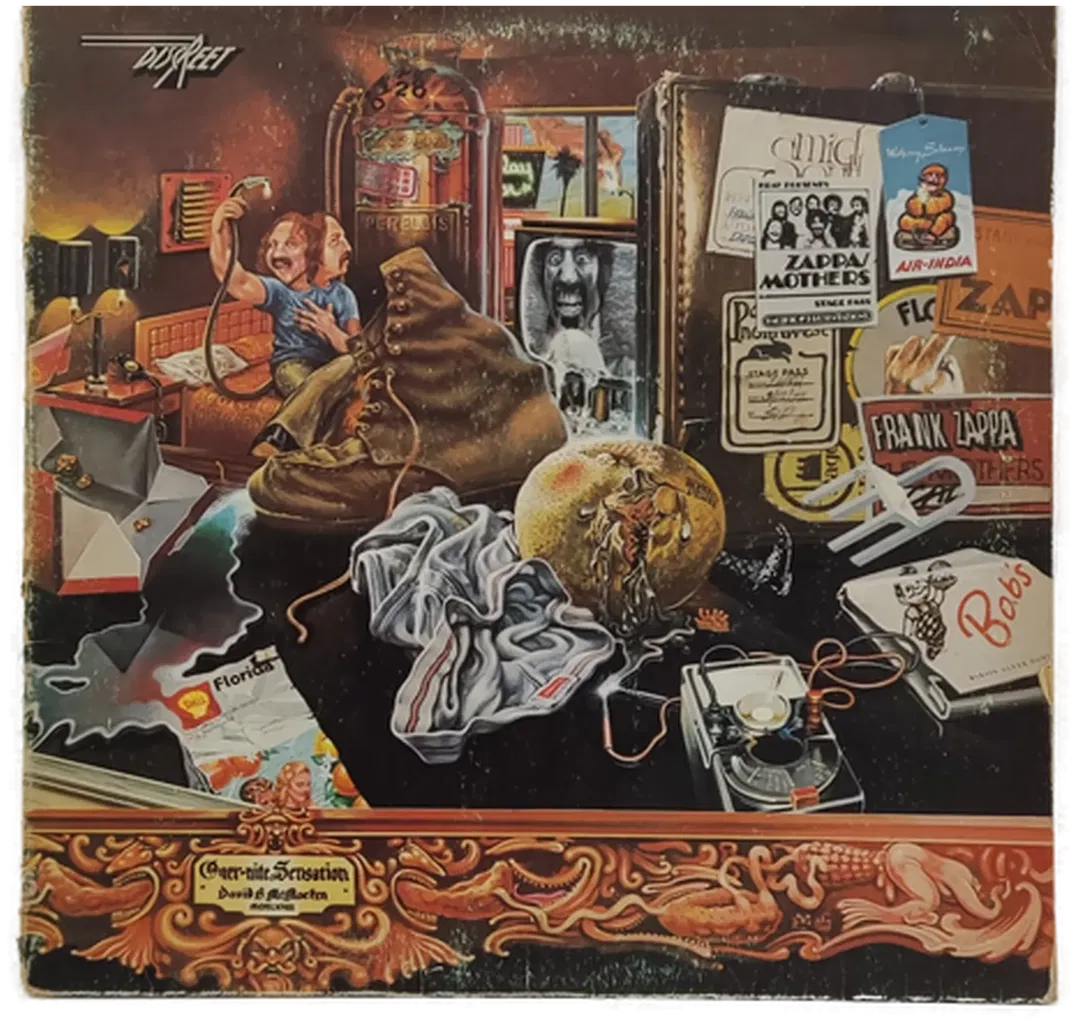 LP Vinyl The Mothers (mit Frank Zappa) LP: Over Nite Sensation 1973 - Bild 1