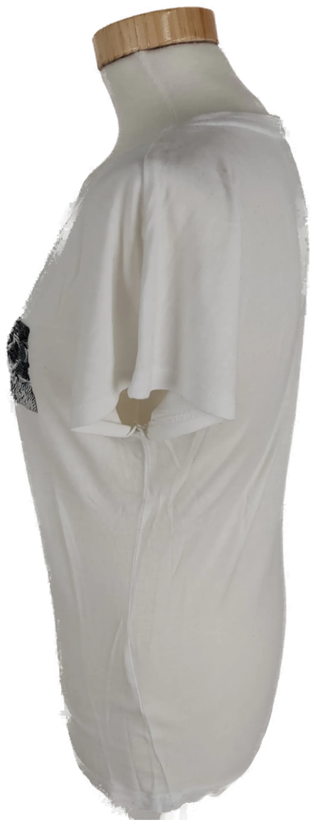 Only T-Shirt mit Pailletten, weiß, Größe M – Bild 3