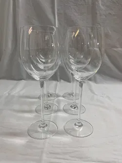 Set mit 6 hochwertigen Rotweingläsern aus Glas - Bild 1