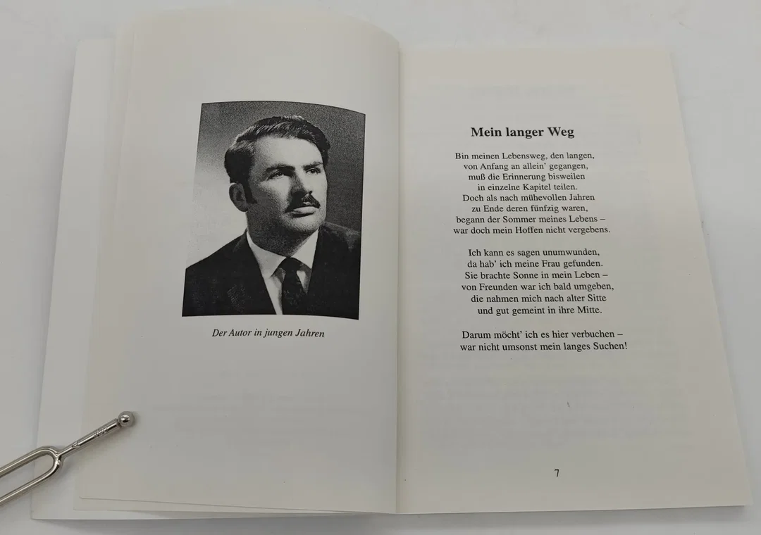 "Mein langer Weg" Erinnerungen von Leopold Wandl mit persönlicher Widmung des Künstlers  – Bild 6