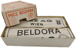 Vintage MEZ Beldora Stickgarn mit Seidenglanz, 10 Stück in der Originalverpackung - Bild 2