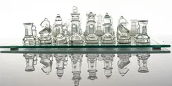 Schach & Dame aus Glas - Bild 6