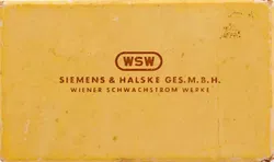 Vintage Klingenschärfer – Siemens & Halske GmbH / Wiener Schwachstrom Werke – mit OVP & Anleitung - Bild 2