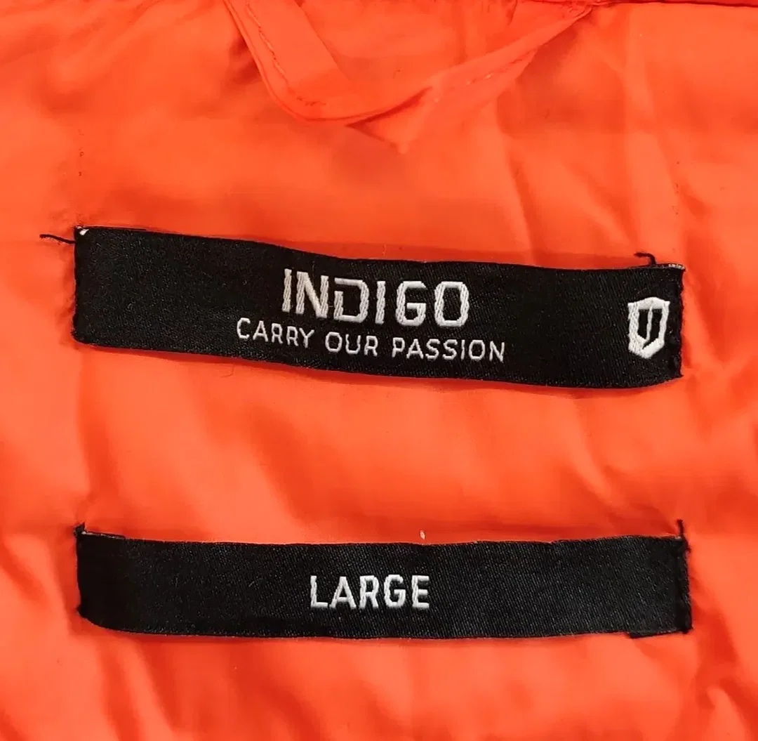 Indigo Herren Jacke orange Gr. L – Bild 4