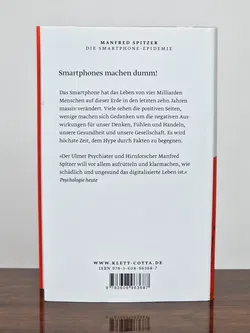Die Smartphone-Epidemie - Gefahren für Gesundheit, Bildung und Gesellschaft - Manfred Spitzer - Klett-Cotta - Bild 2