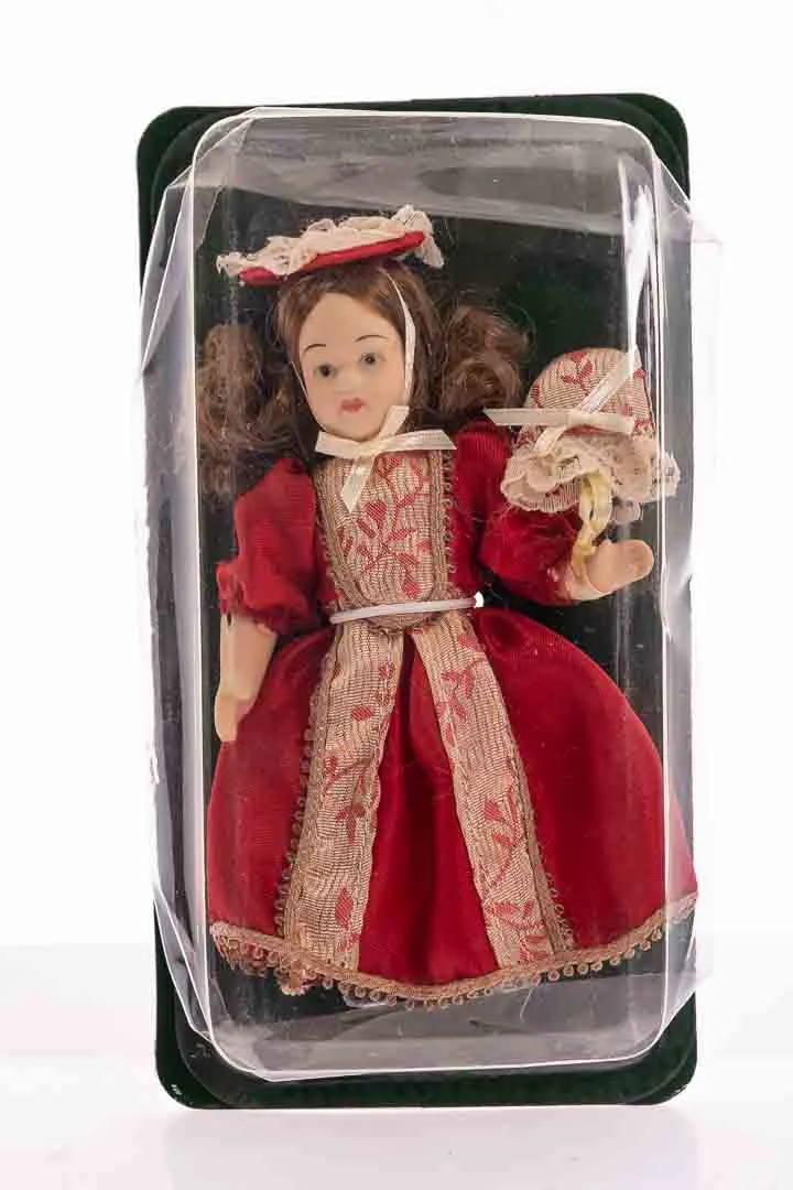  DE AGOSTINI Sammlerpuppe / Porzellanpuppe, Höhe 15cm - Bild 4