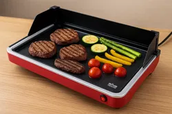 Silva Homeline Keramik-Glasgrill – Tischgrill mit Windschutz & 2 Heizstufen - Bild 1