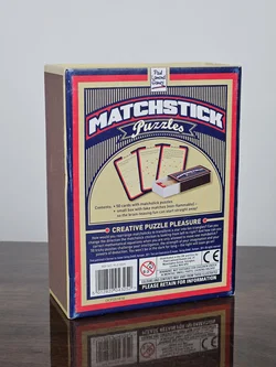MATCHSTICK Puzzles - 50 Brain Teasers - Gesellschaftsspiel - Paul Lamond Games  – Vorschau 2