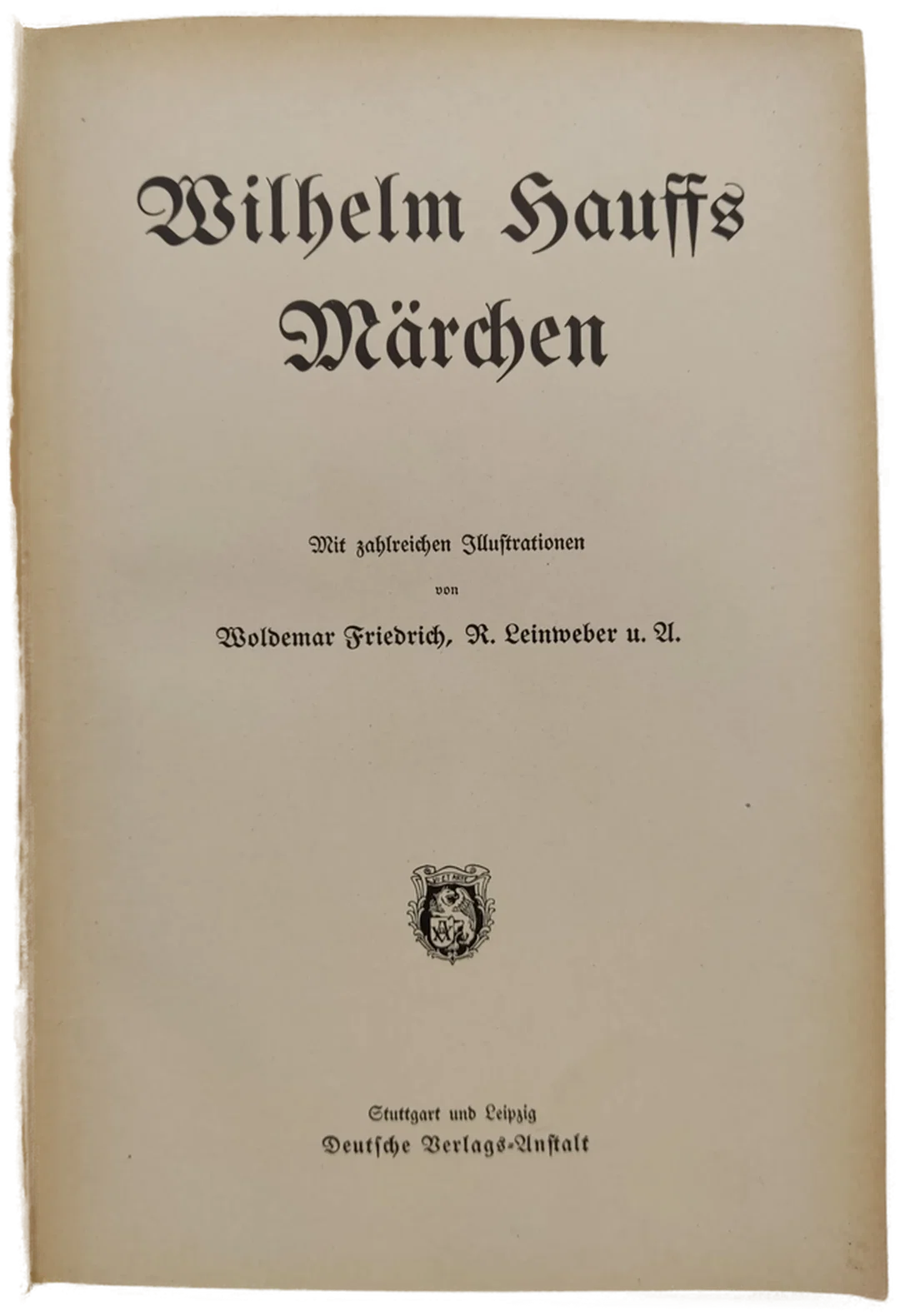 Deutscher Verlag Stuttgart "Hauffs Märchen"  – Bild 2