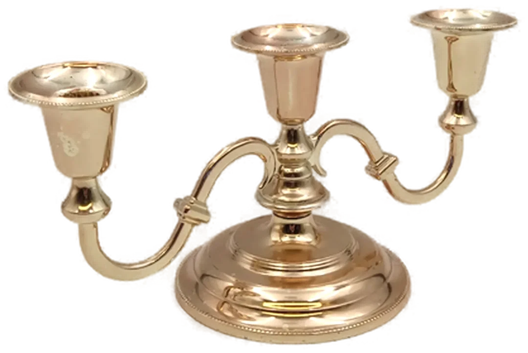 Kerzenständer dreiflammig E.P. Zinc - Bild 1