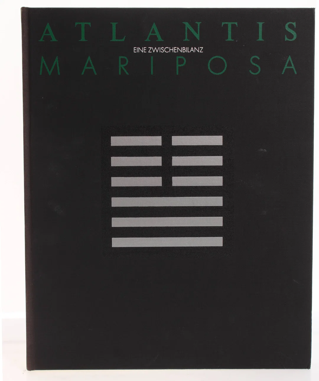 Buch ATLANTIS MARIPOSA – EINE ZWISCHENBILANZ – Limitierte Ausgabe mit geschnitztem Holzeinband (H. Ebrecht 2000) – Bild 2
