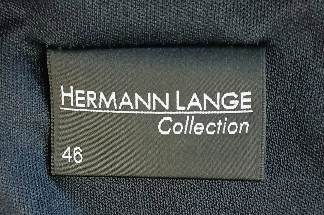 Hermann Lange Damen Midikleid dunkelblau Gr. 46 – Bild 4