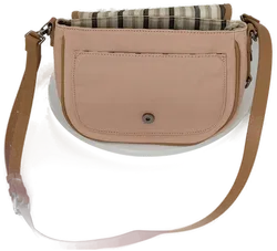 Esprit Saddle Bag aus Canvas in hellrosa - Bild 5