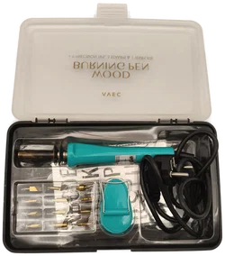 Brandmalkolben, Set Brandmalerei