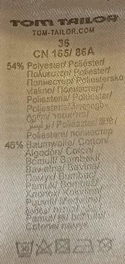 Tom Tailor Midikleid gemustert Gr. 36 - Bild 5