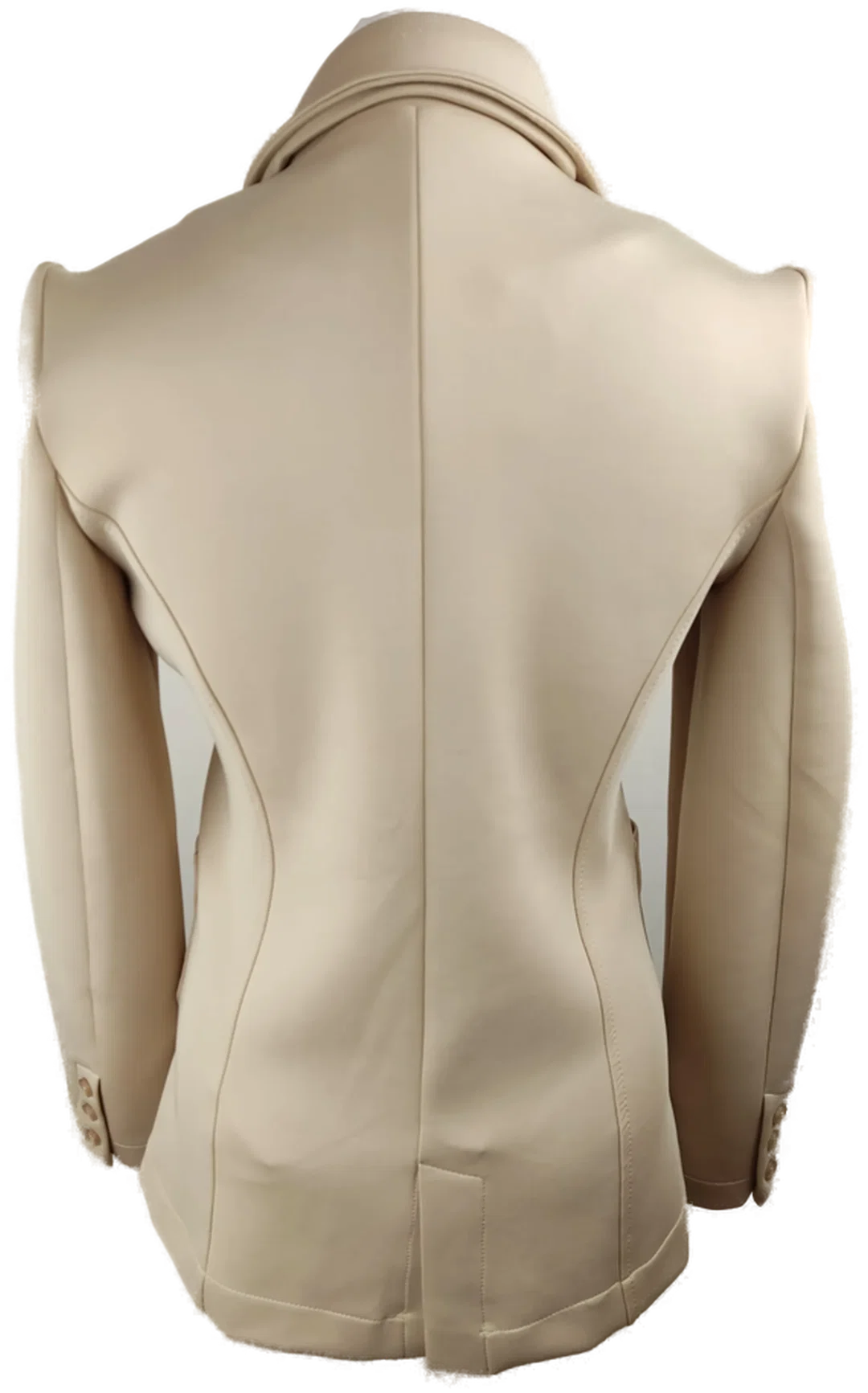 Blazer Albe Moda Creme Polyester Gr.34 | Wie Neu – Bild 3
