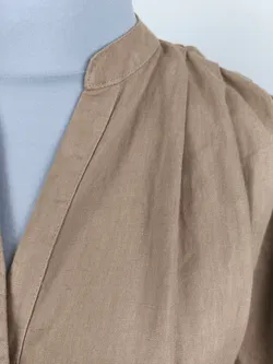 Zara, Hemdblusenkleid, Leinen, Gr. S - Bild 4