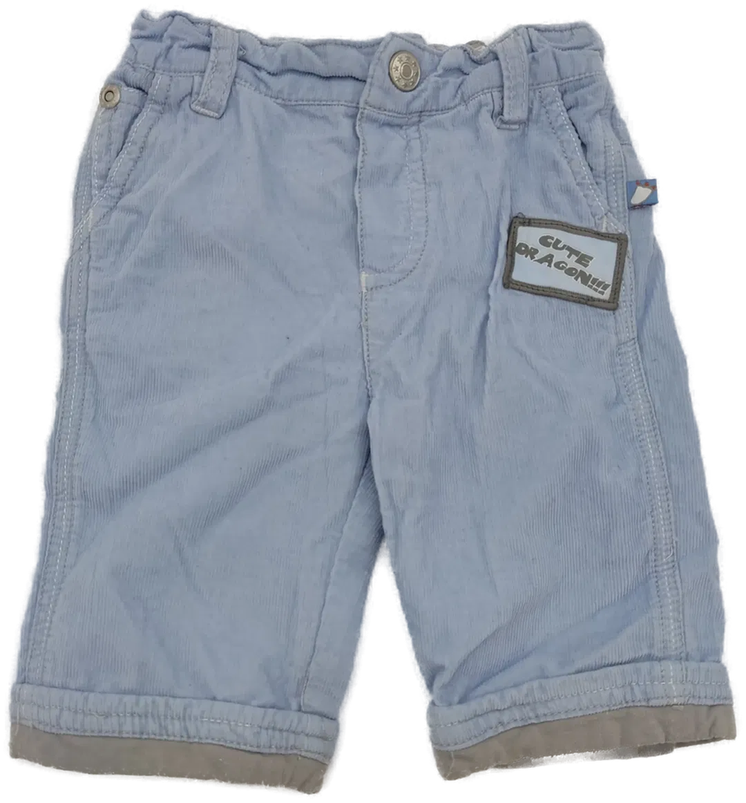 okay Babyschnürlsamthose blau - 50 - Bild 4