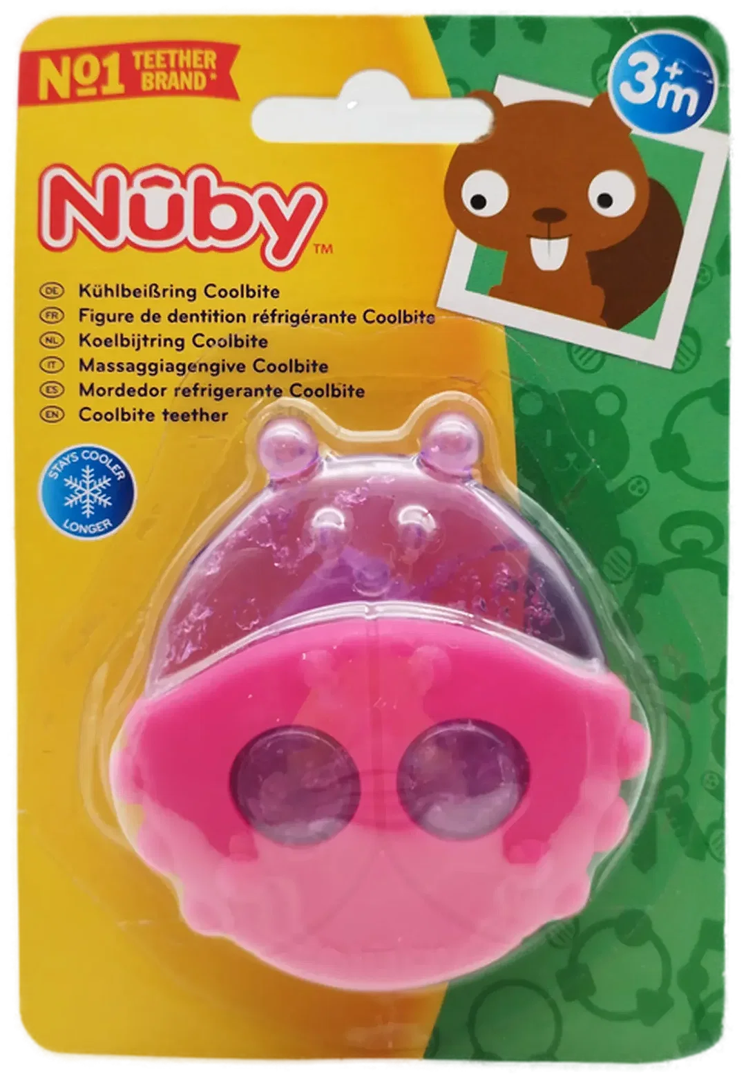 Kühlbeißring Nuby | Sanfte Zahnungshilfe - Bild 1