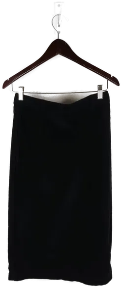 Benetton Damen Cord-Rock schwarz dunkelblau - XXL/44 - Bild 2