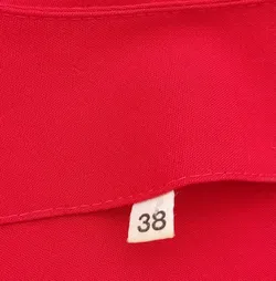 Damenkleid rot -  Gr. 38 - Bild 4