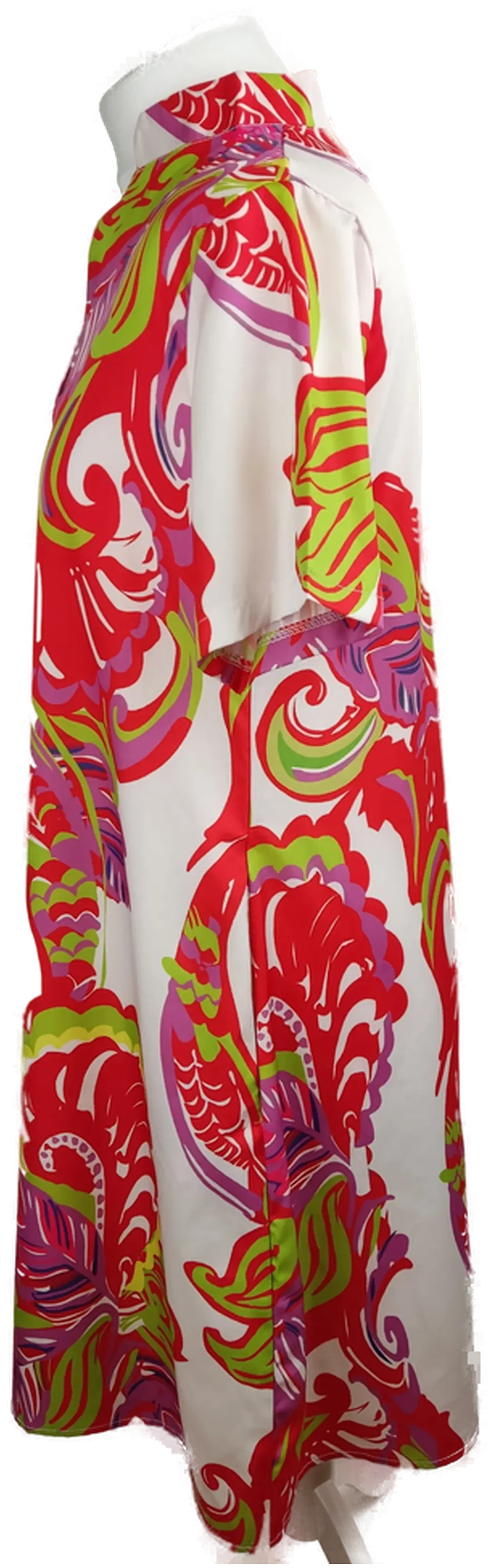 Damen-Midikleid S/36 mit buntem Blumenprint | Sommerlaune – Bild 2