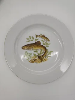 Vintage Fischteller - 6 Stück - Bild 5