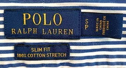 Polo Ralph Lauren blau/weiß gestreift Gr. S - Bild 3