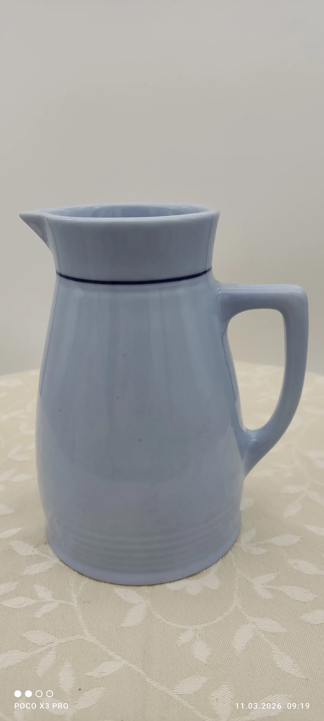 Lilien Porzellan Kanne | Einmaliges Unikat - Bild 4