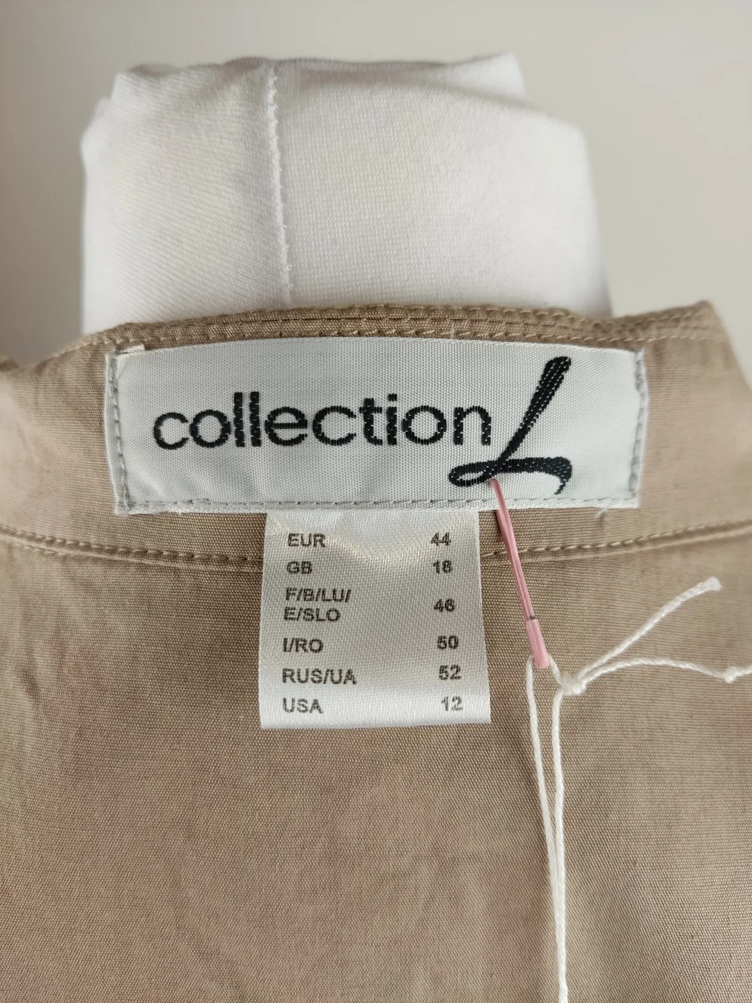 Damenjacke Beige XXL | Safari-Charme – Bild 4