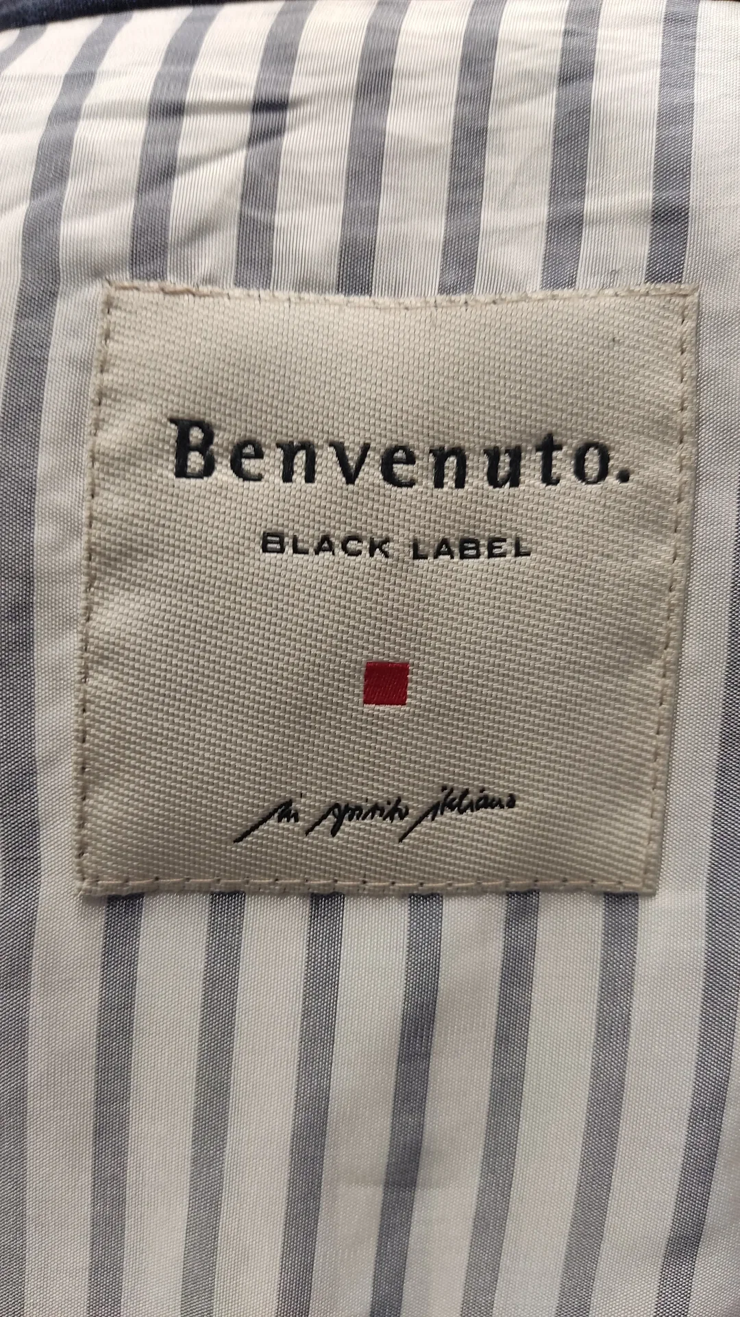 Benvenuto, Herrensakko, Leinen, blau, regular fit - Gr.52 – Bild 4