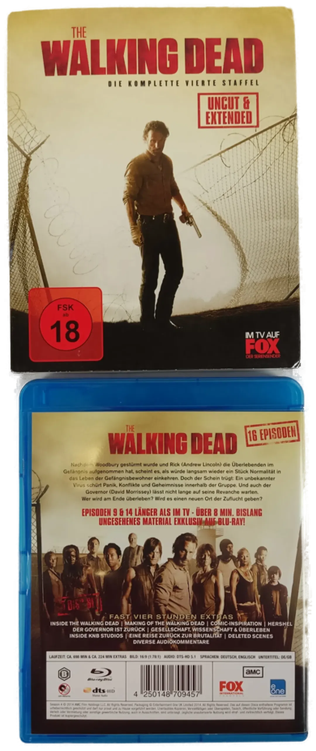 Blu-ray The Walking Dead - komplette 4. Staffel (Uncut and Extended) - Bild 2
