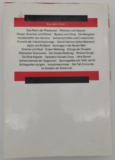 Weltgeschichte der Spionage - J. Pielkalkiewicz – Bild 2