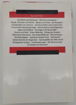 Weltgeschichte der Spionage - J. Pielkalkiewicz - Bild 2